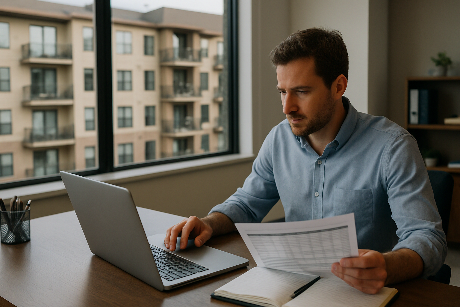 Multifamily asset management workflow
