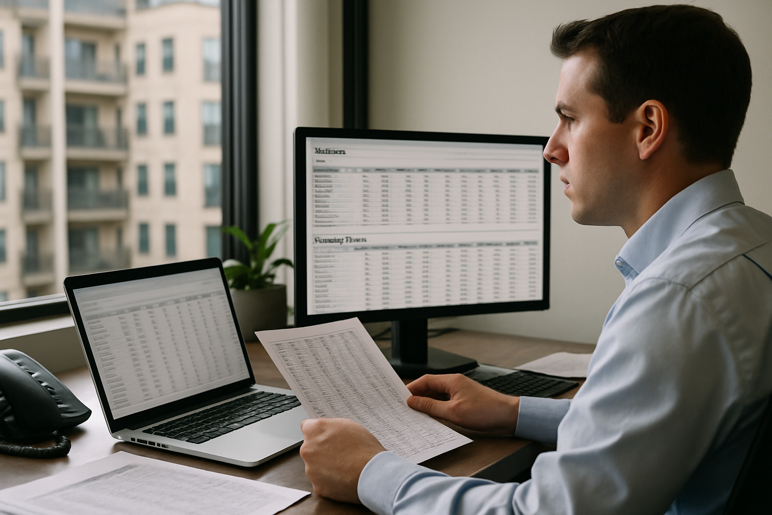 Multifamily asset management workflow
